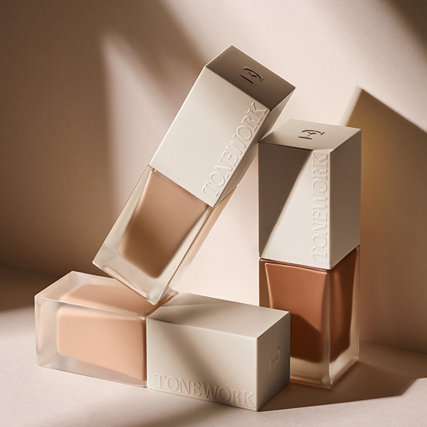 TONEWORK VEGAN 200+ FOUNDATION AIRY MATTE 17W2 20G - Image 2